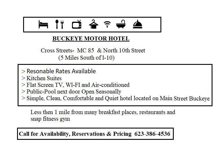 Buckeye Motor Hotel מראה חיצוני תמונה